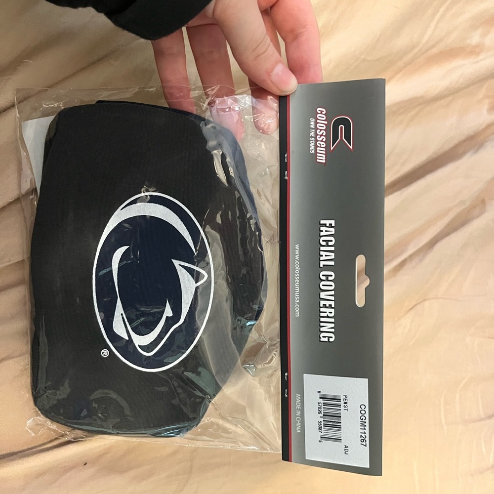 Pen state face mask
